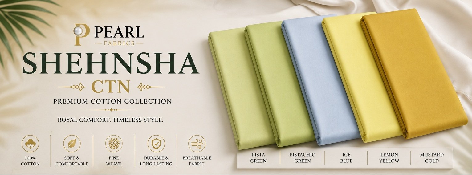 pearl fabrics – shehnsha ctn collection
