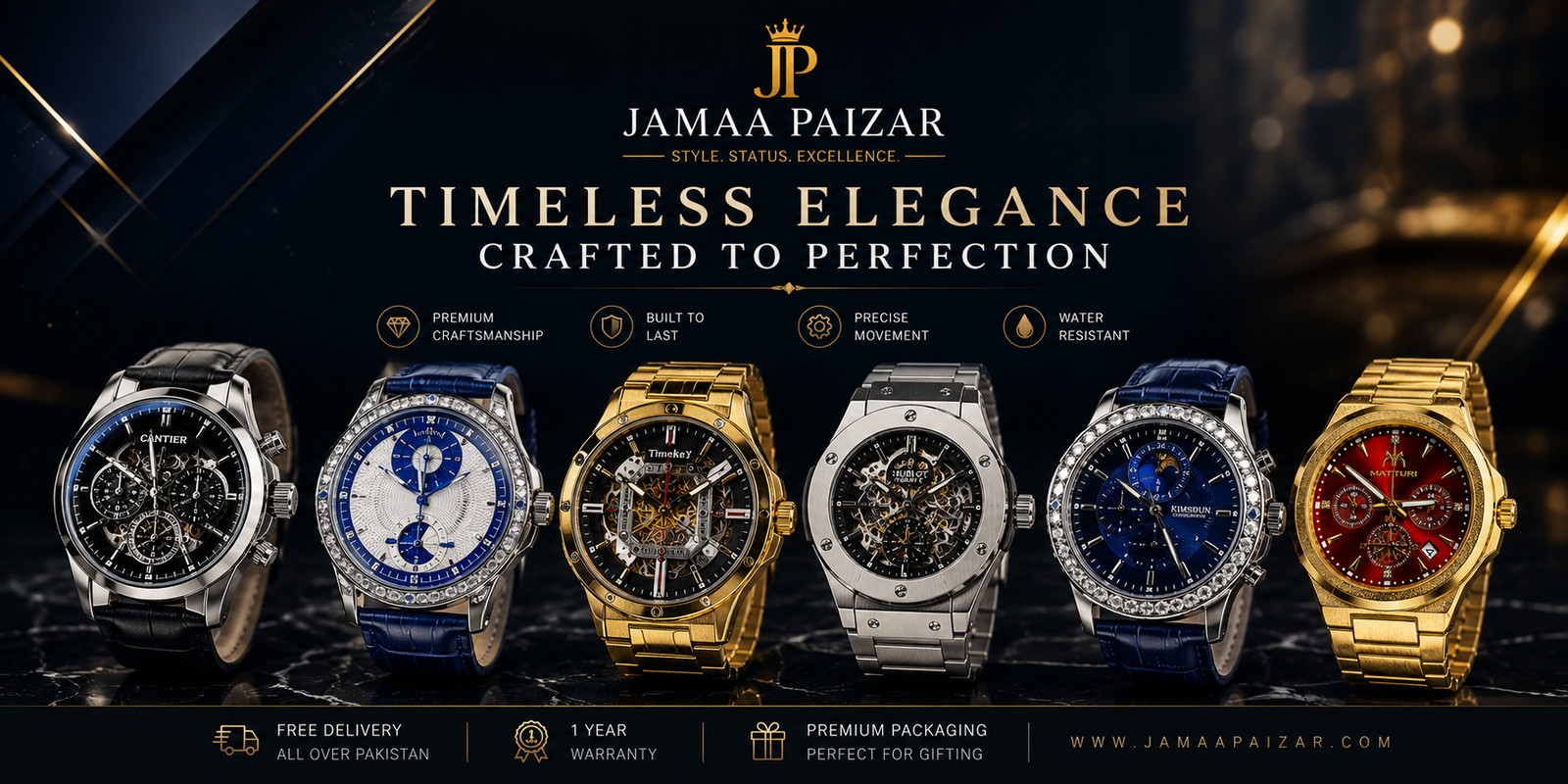 Premium Watches banner 2