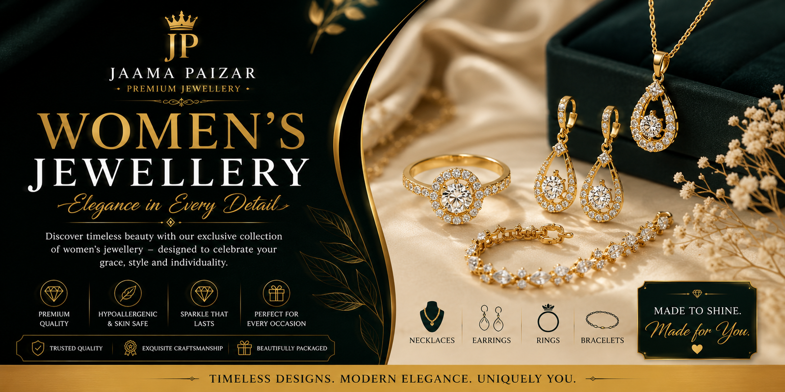 JAAMA PAIZAR Women's Jewelry Collection banner1