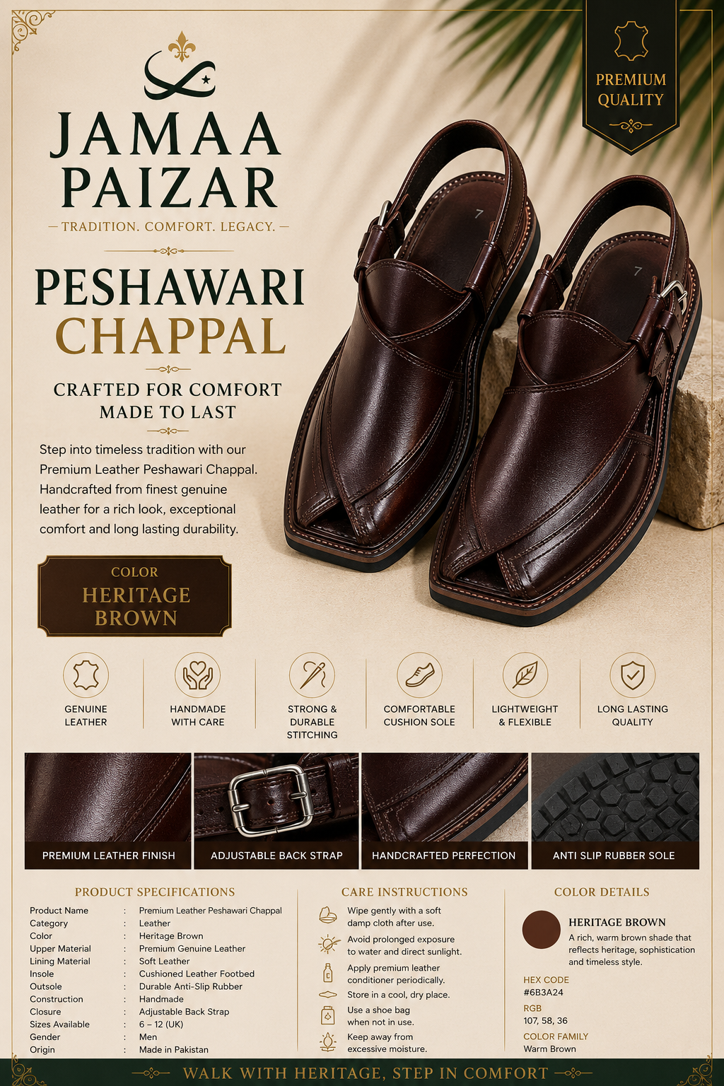 jamaa paizar premium leather peshawari chappal – handmade traditional footwear jamaa paizar premium leather peshawari chappal – handmade traditional footwear
